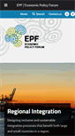 Mobile Screenshot of economic-policy-forum.org